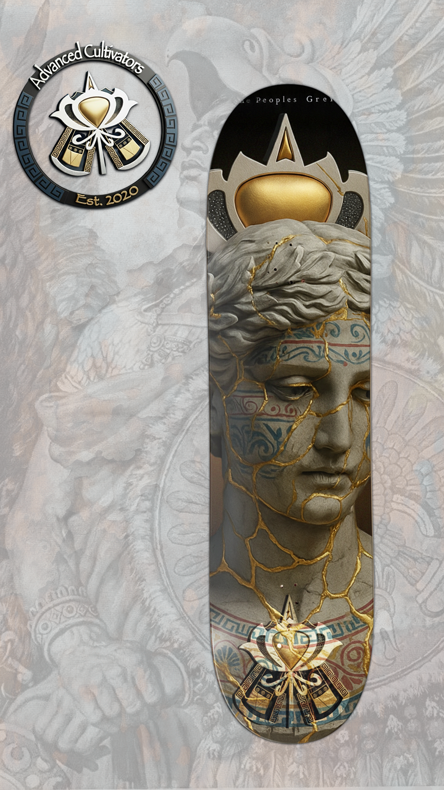 Premium AC Skateboard Deck - 8” x 31.75”